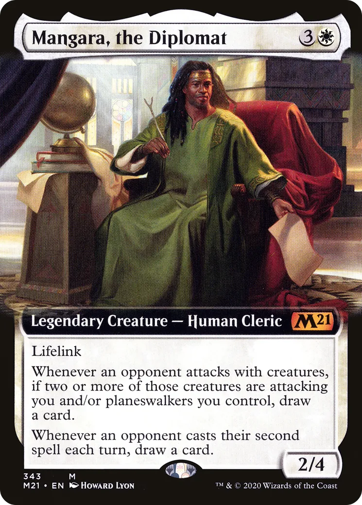 Mangara, the Diplomat — Core Set 2021 — Magic: The Gathering