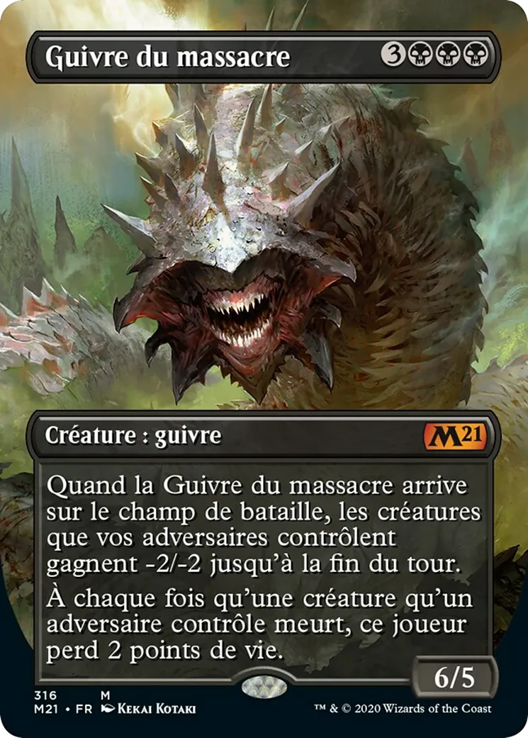Guivre du massacre — Core Set 2021 — Magic: The Gathering