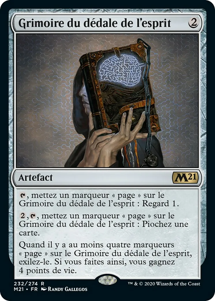 Grimoire du dédale de l'esprit — Core Set 2021 — Magic: The Gathering