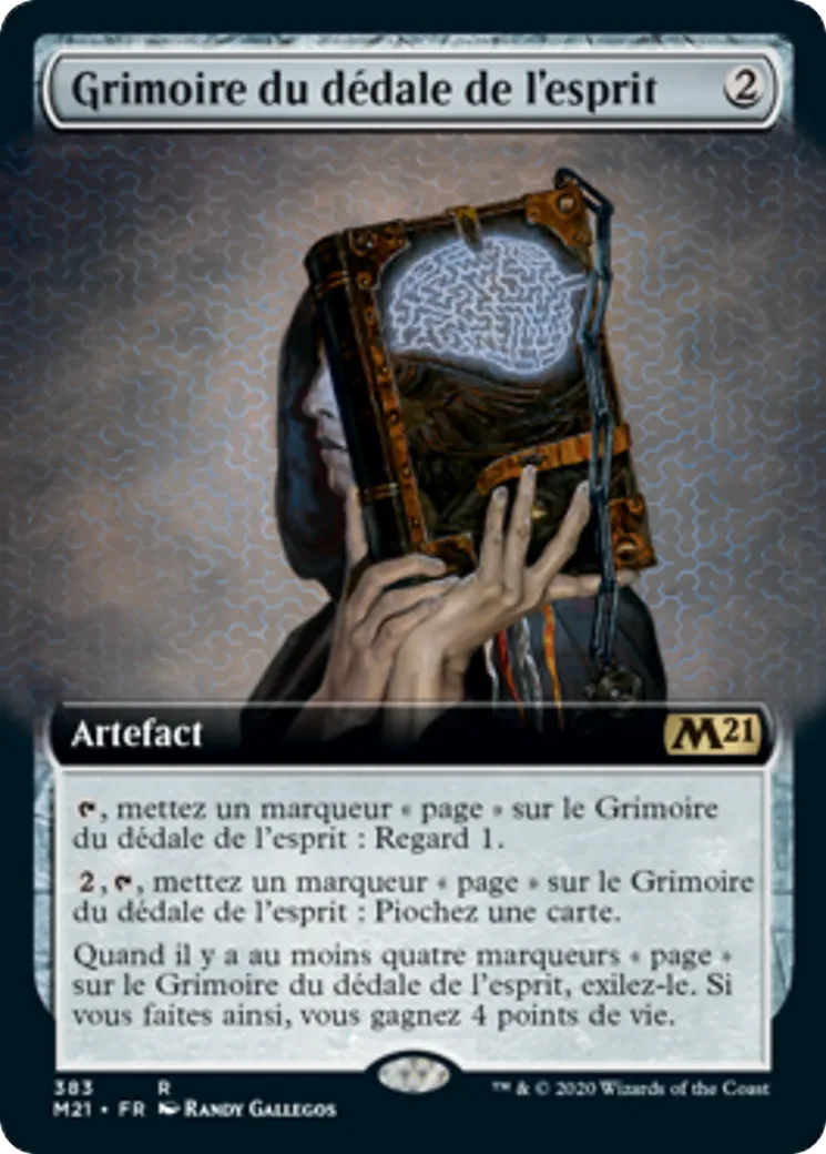 Grimoire du dédale de l'esprit — Core Set 2021 — Magic: The Gathering