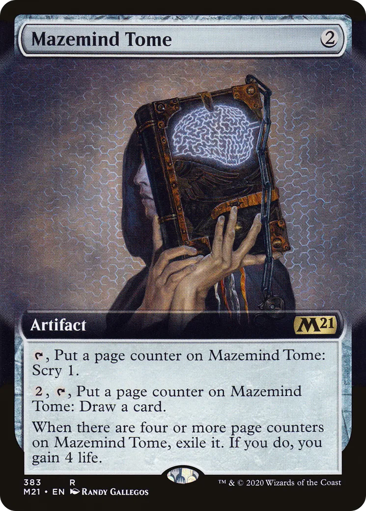 Mazemind Tome — Core Set 2021 — Magic: The Gathering