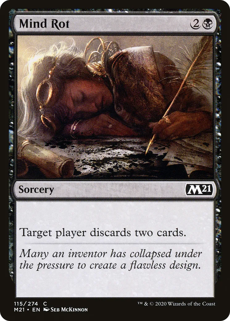Mind Rot — Core Set 2021 — Magic: The Gathering