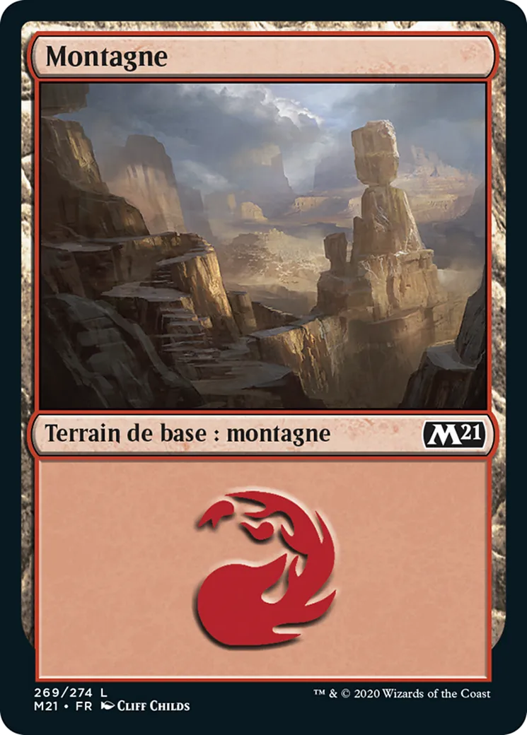 Montagne — Core Set 2021 — Magic: The Gathering
