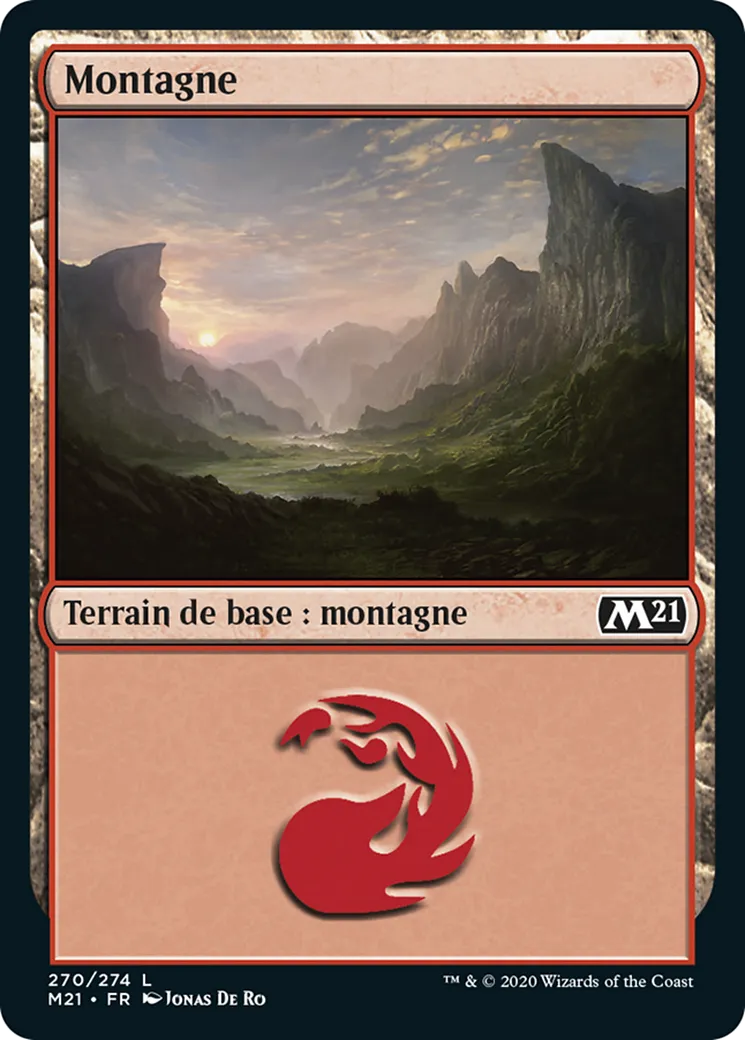 Montagne — Core Set 2021 — Magic: The Gathering