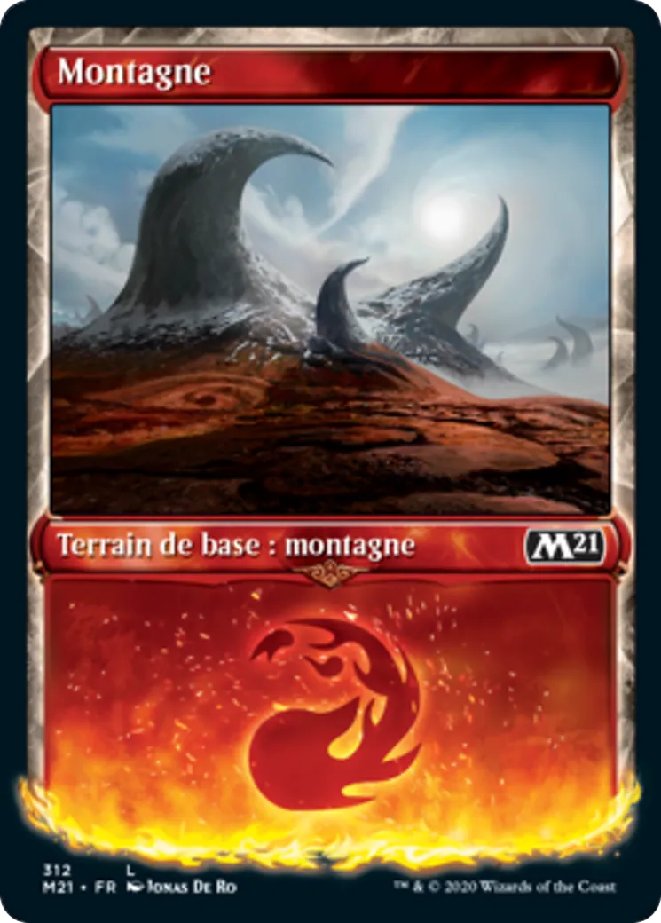 Montagne — Core Set 2021 — Magic: The Gathering