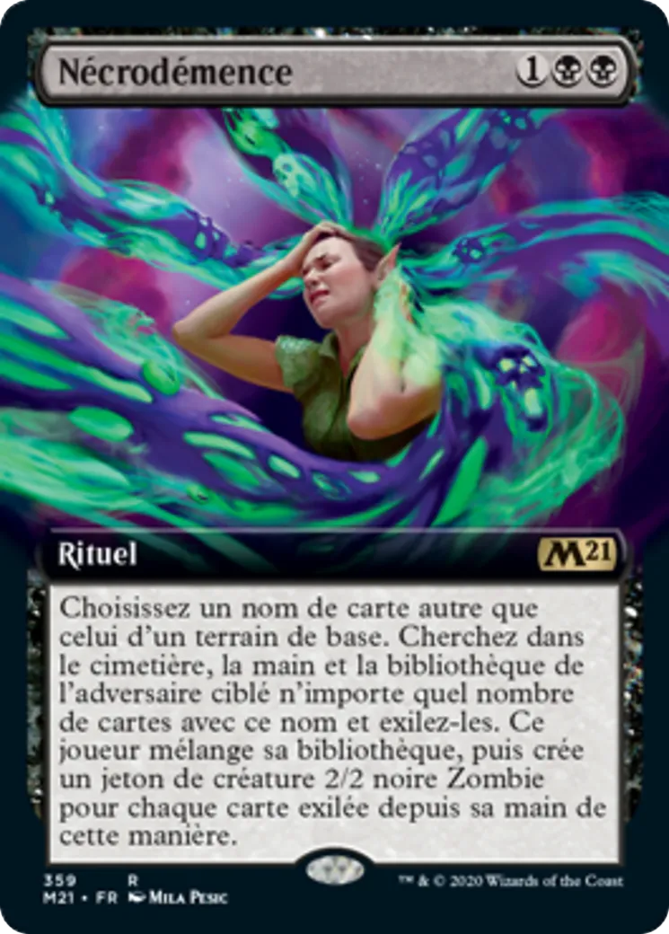 Nécrodémence — Core Set 2021 — Magic: The Gathering