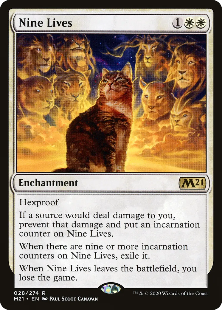 Nine Lives — Core Set 2021 — Magic: The Gathering
