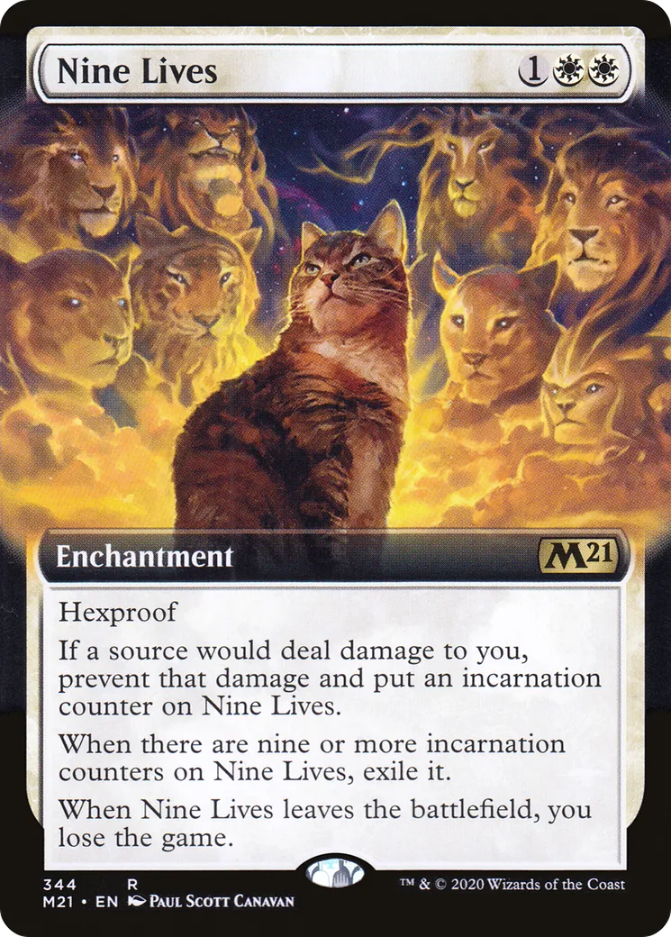Nine Lives — Core Set 2021 — Magic: The Gathering
