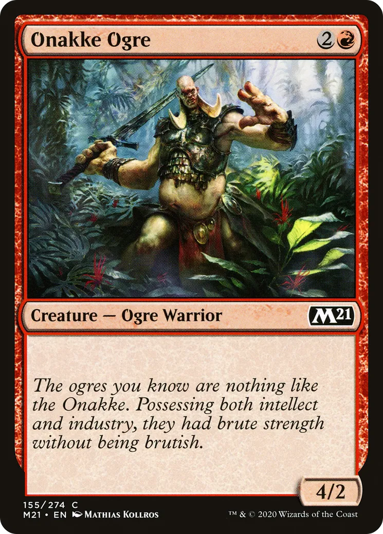Onakke Ogre — Core Set 2021 — Magic: The Gathering