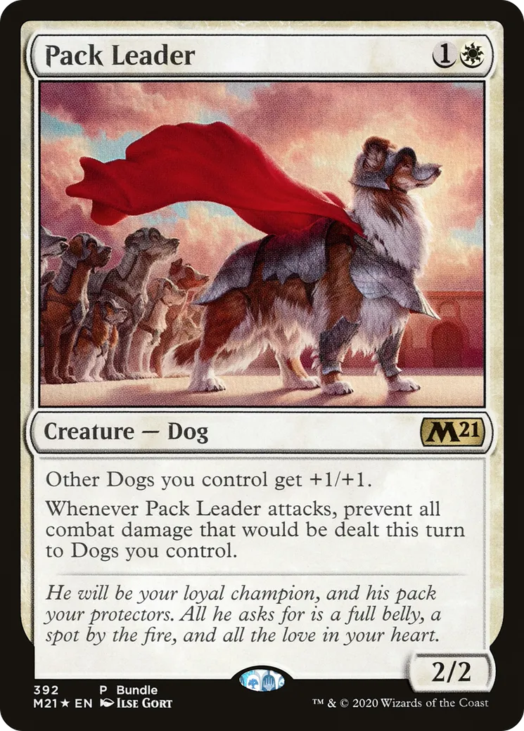 Pack Leader — Core Set 2021 — Magic: The Gathering