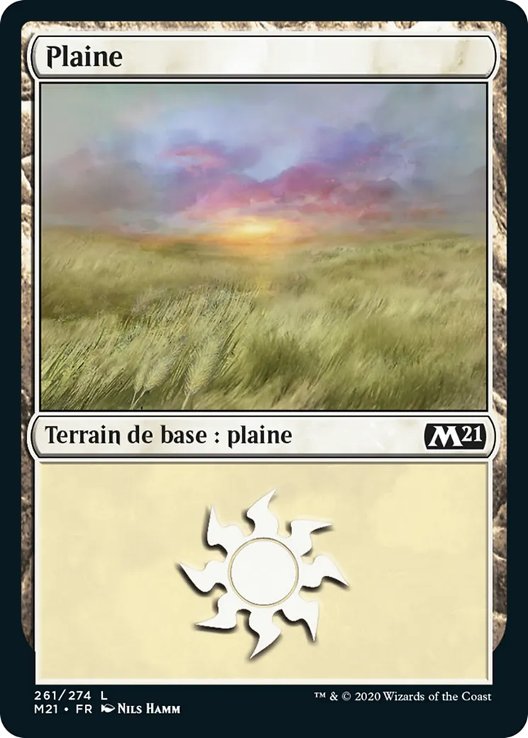 Plaine — Core Set 2021 — Magic: The Gathering