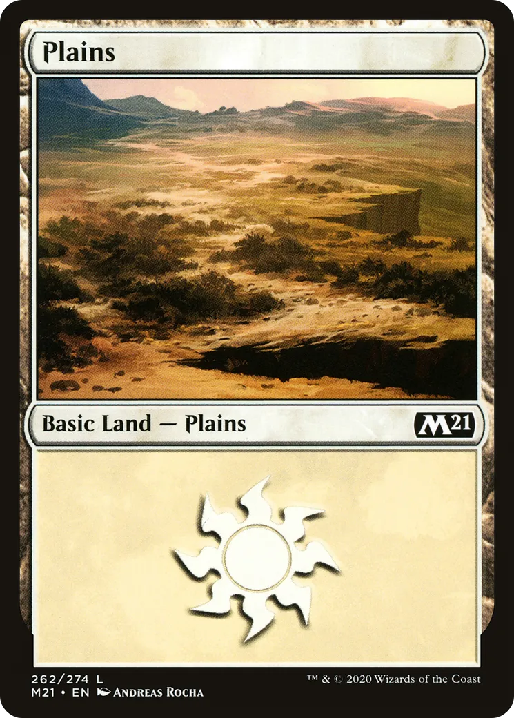 Plaine — Core Set 2021 — Magic: The Gathering