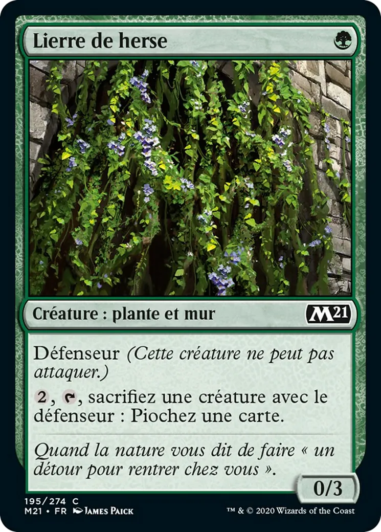 Lierre de herse — Core Set 2021 — Magic: The Gathering