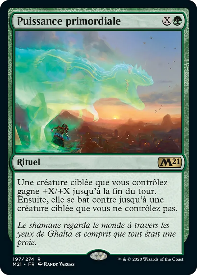 Puissance primordiale — Core Set 2021 — Magic: The Gathering