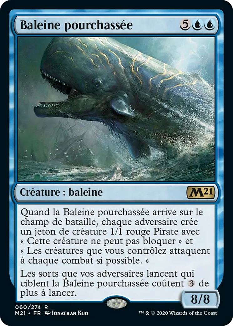 Baleine pourchassée — Core Set 2021 — Magic: The Gathering