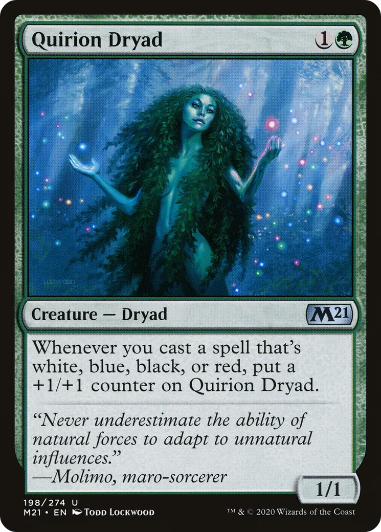 Dryade quirionaise — Core Set 2021 — Magic: The Gathering