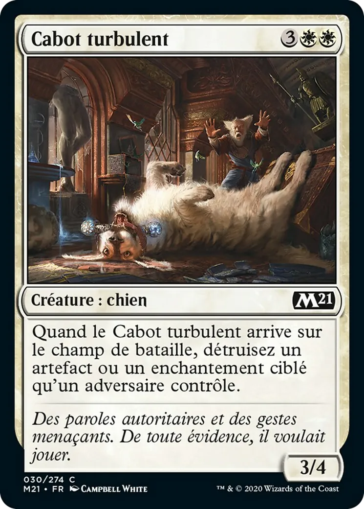 Cabot turbulent — Core Set 2021 — Magic: The Gathering