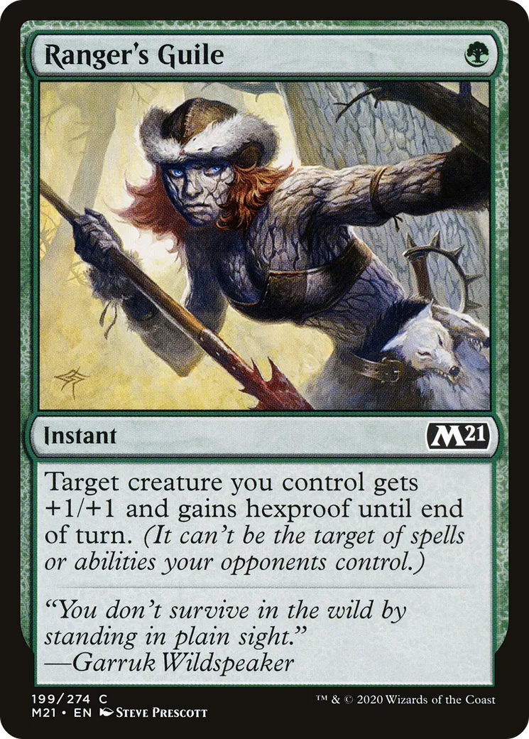 Sagacité du ranger — Core Set 2021 — Magic: The Gathering