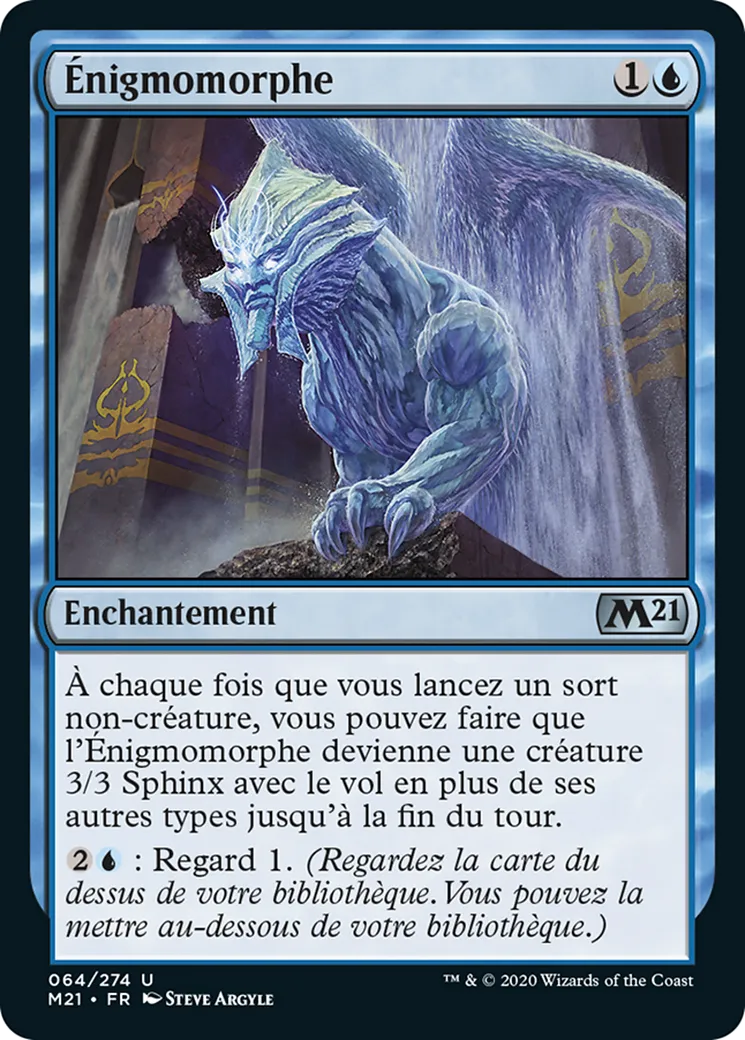 Énigmomorphe — Core Set 2021 — Magic: The Gathering