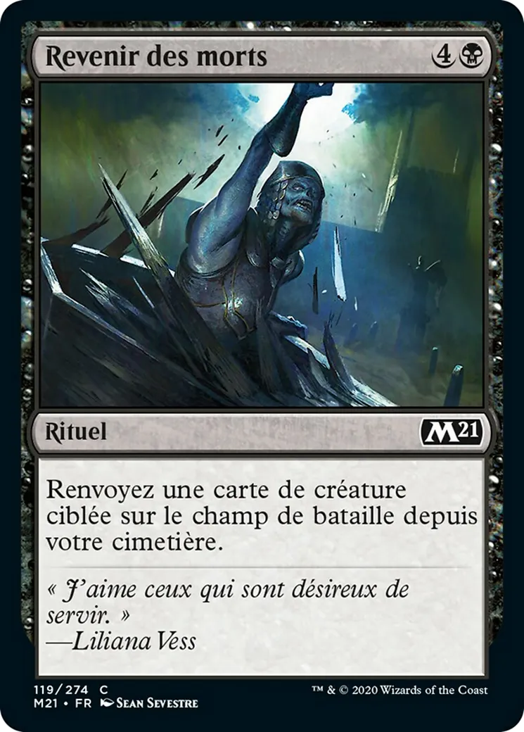 Revenir des morts — Core Set 2021 — Magic: The Gathering