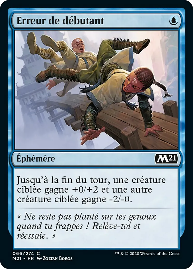Erreur de débutant — Core Set 2021 — Magic: The Gathering