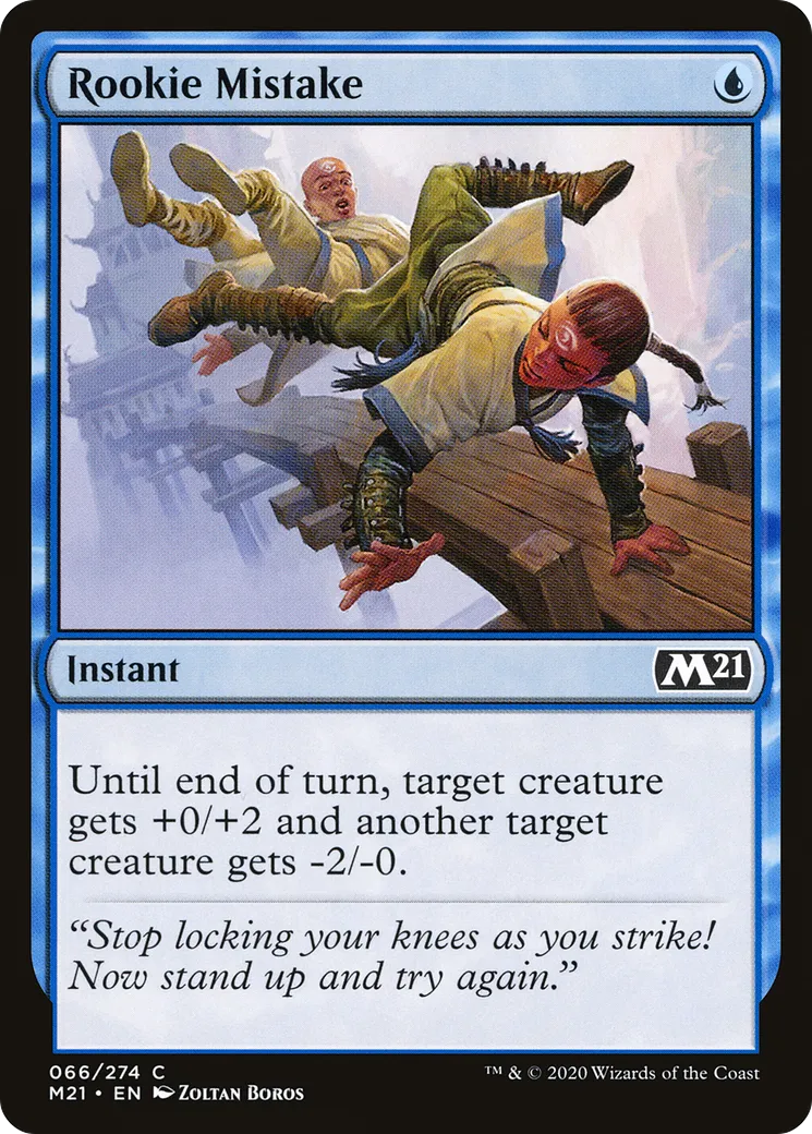 Erreur de débutant — Core Set 2021 — Magic: The Gathering