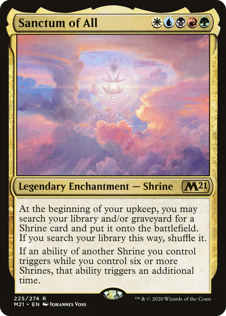 Sanctum of All from Core Set 2021 - Magic: The Gathering