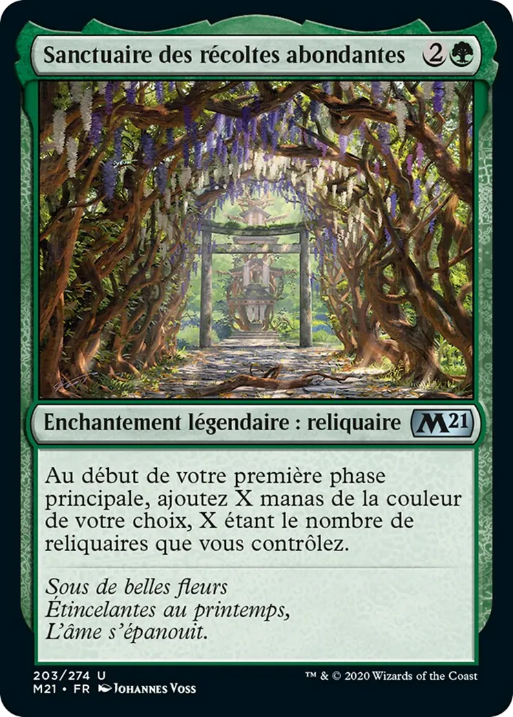 Sanctuaire des récoltes abondantes — Core Set 2021 — Magic: The Gathering