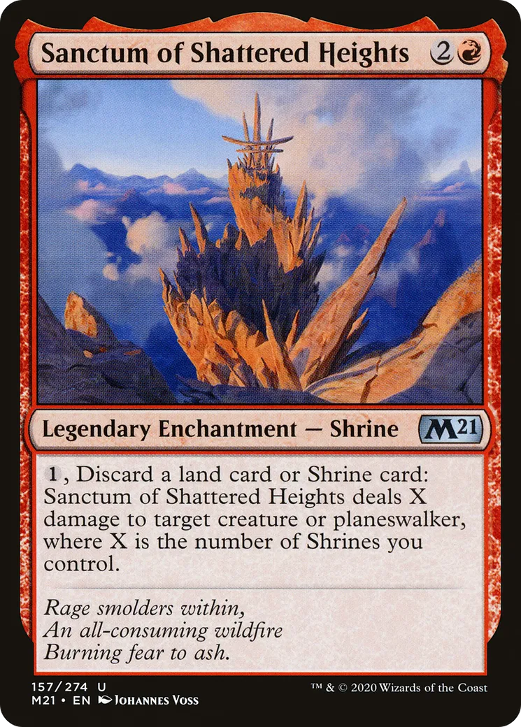 Sanctum of Shattered Heights — Core Set 2021 — Magic: The Gathering
