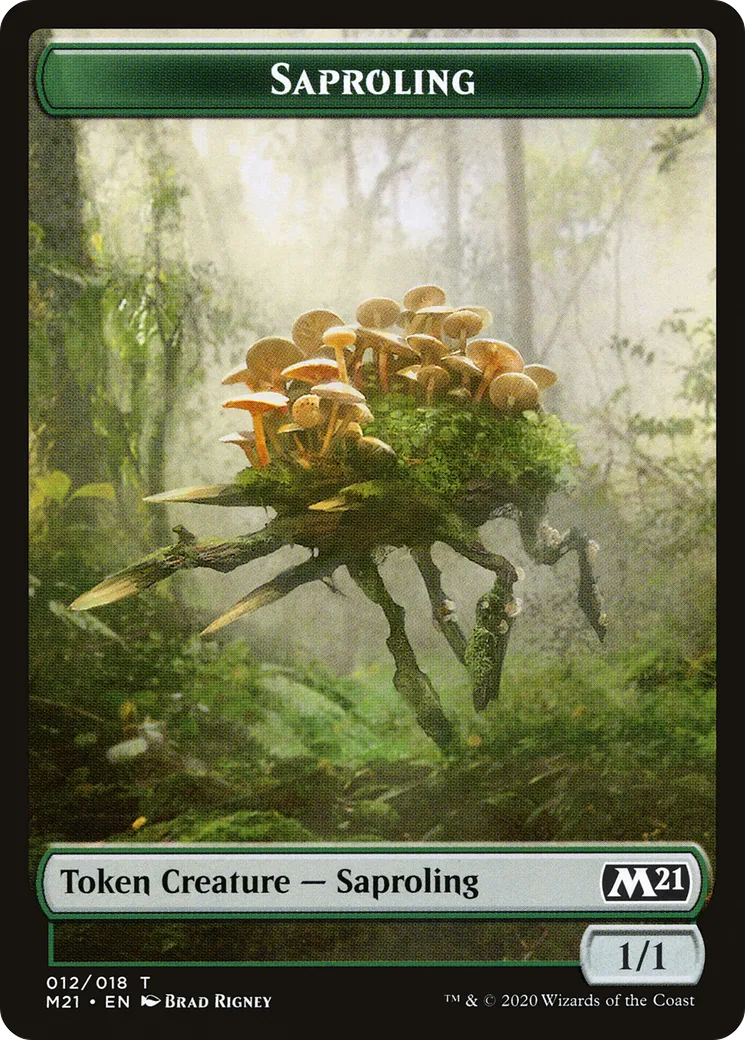 Saproling — Core Set 2021 — Magic: The Gathering