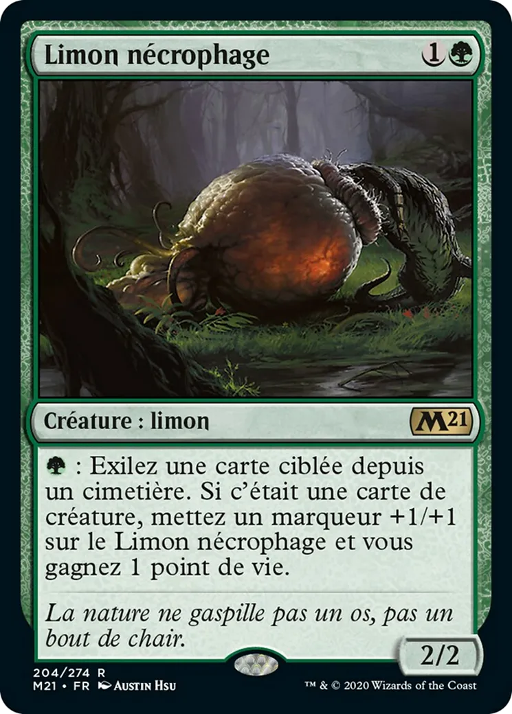 Limon nécrophage — Core Set 2021 — Magic: The Gathering