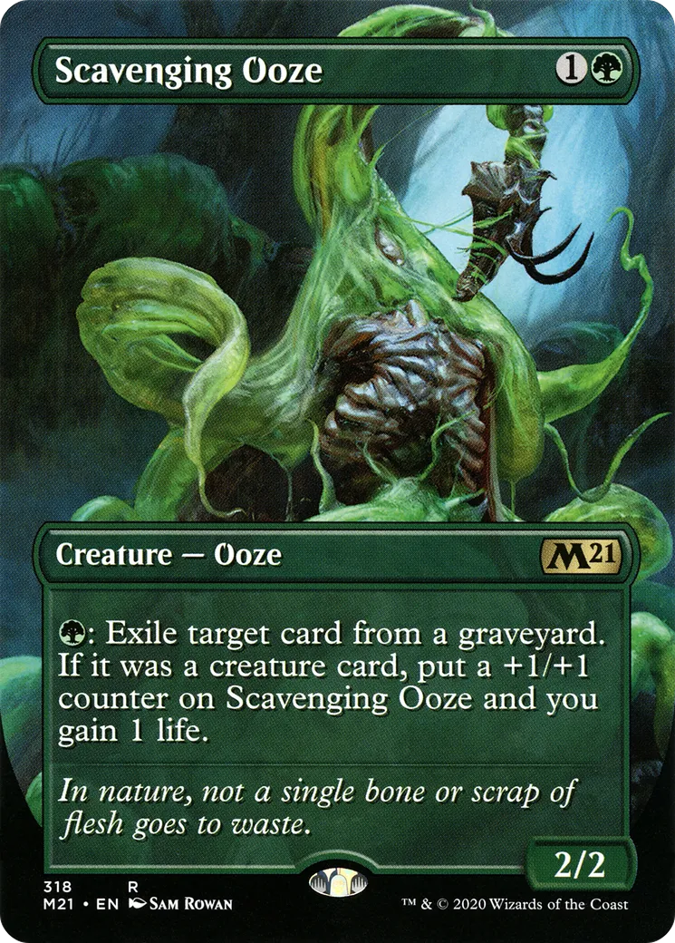 Scavenging Ooze — Core Set 2021 — Magic: The Gathering