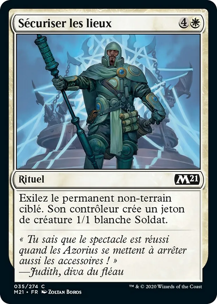 Sécuriser les lieux — Core Set 2021 — Magic: The Gathering