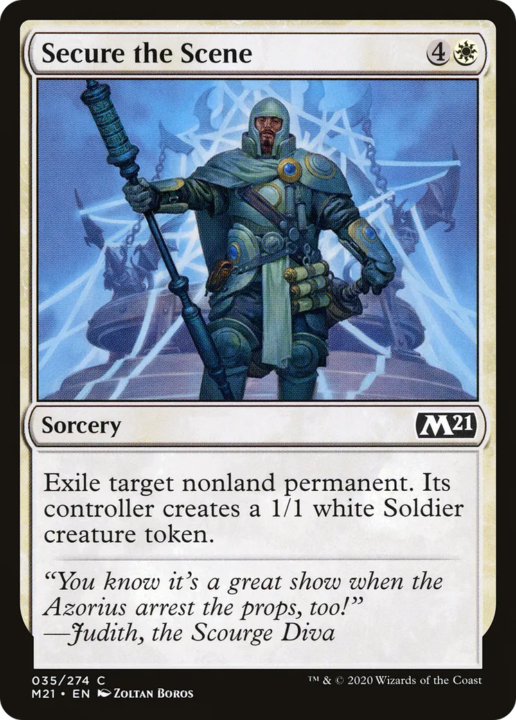Secure the Scene — Core Set 2021 — Magic: The Gathering