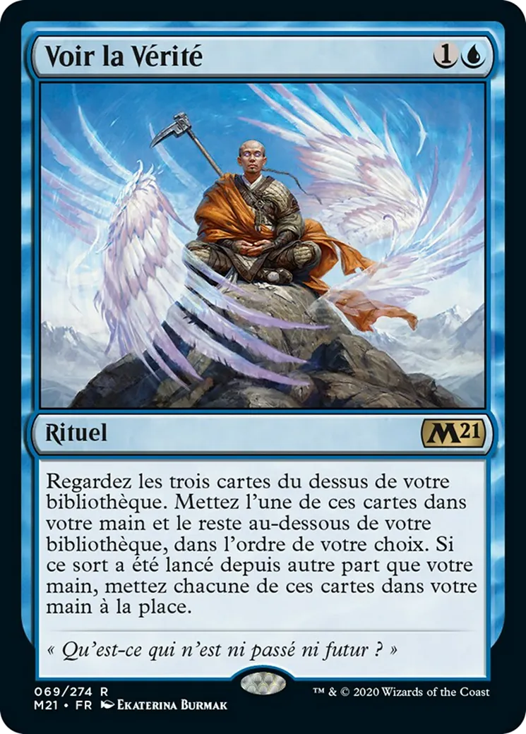 Voir la Vérité — Core Set 2021 — Magic: The Gathering