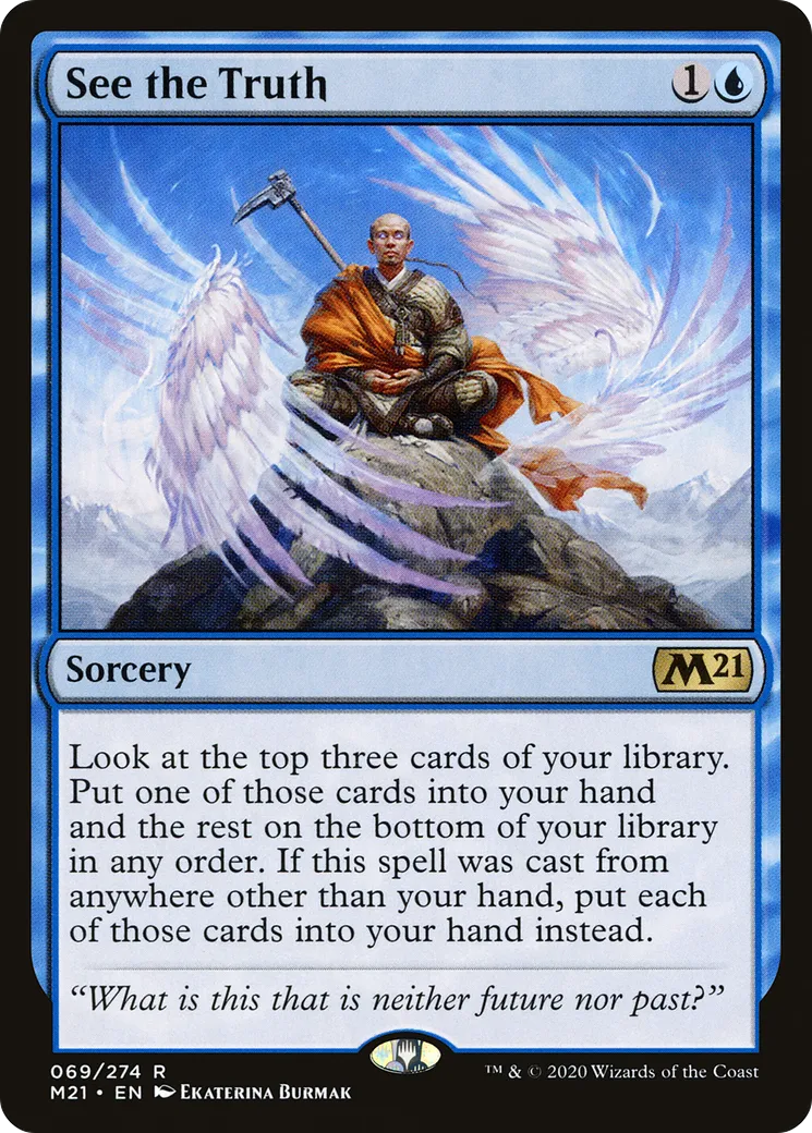 See the Truth — Core Set 2021 — Magic: The Gathering
