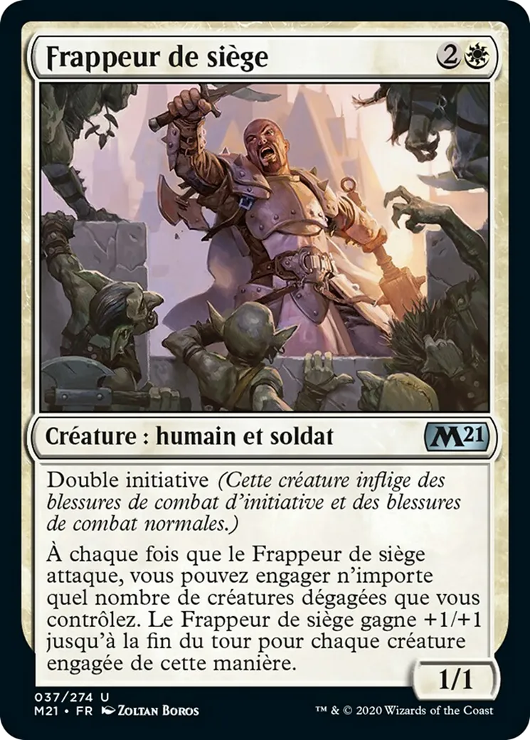 Frappeur de siège — Core Set 2021 — Magic: The Gathering