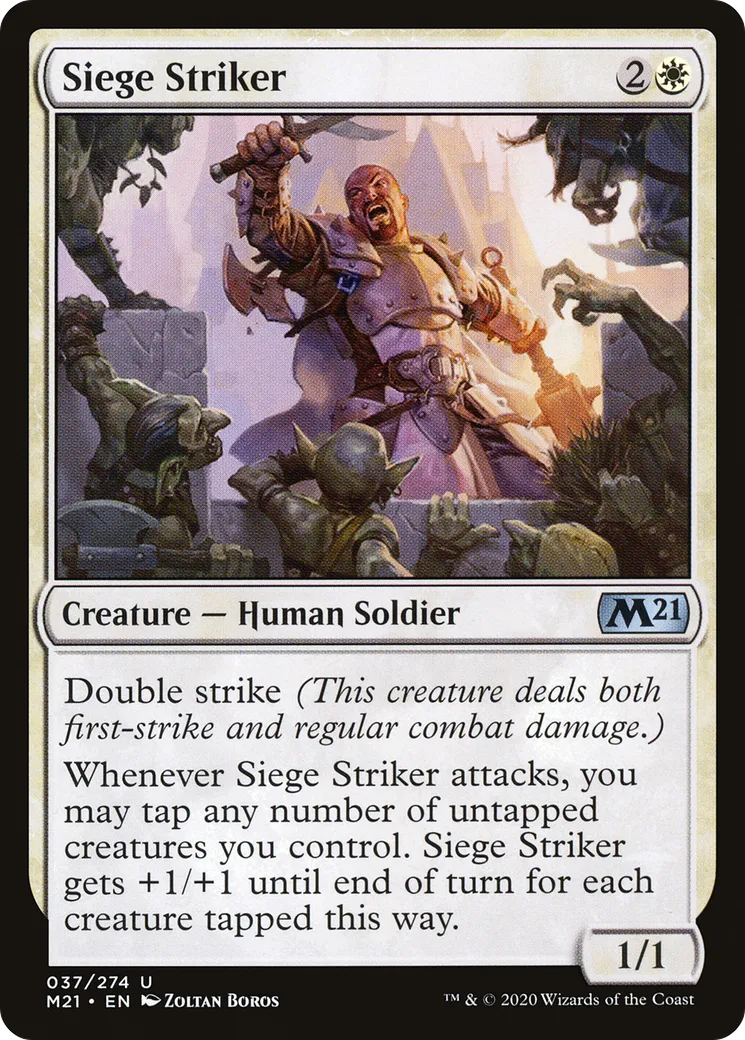 Siege Striker — Core Set 2021 — Magic: The Gathering