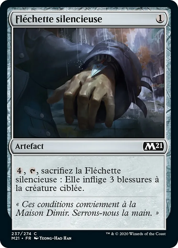 Fléchette silencieuse from Core Set 2021 - Magic: The Gathering