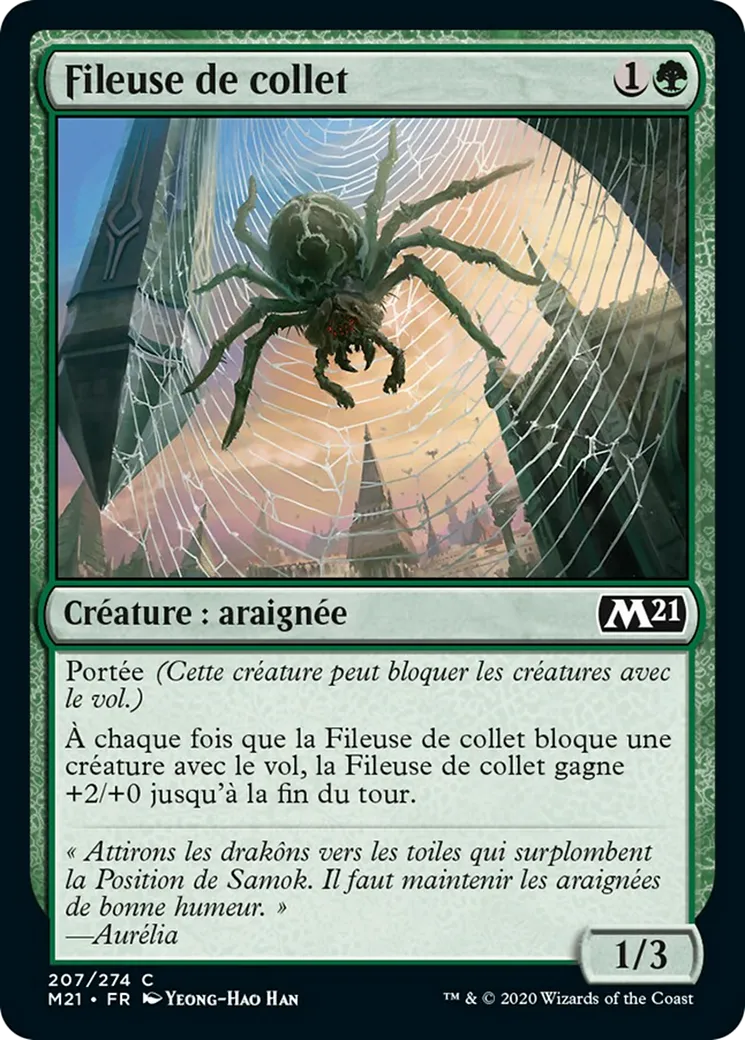 Fileuse de collet from Core Set 2021 - Magic: The Gathering
