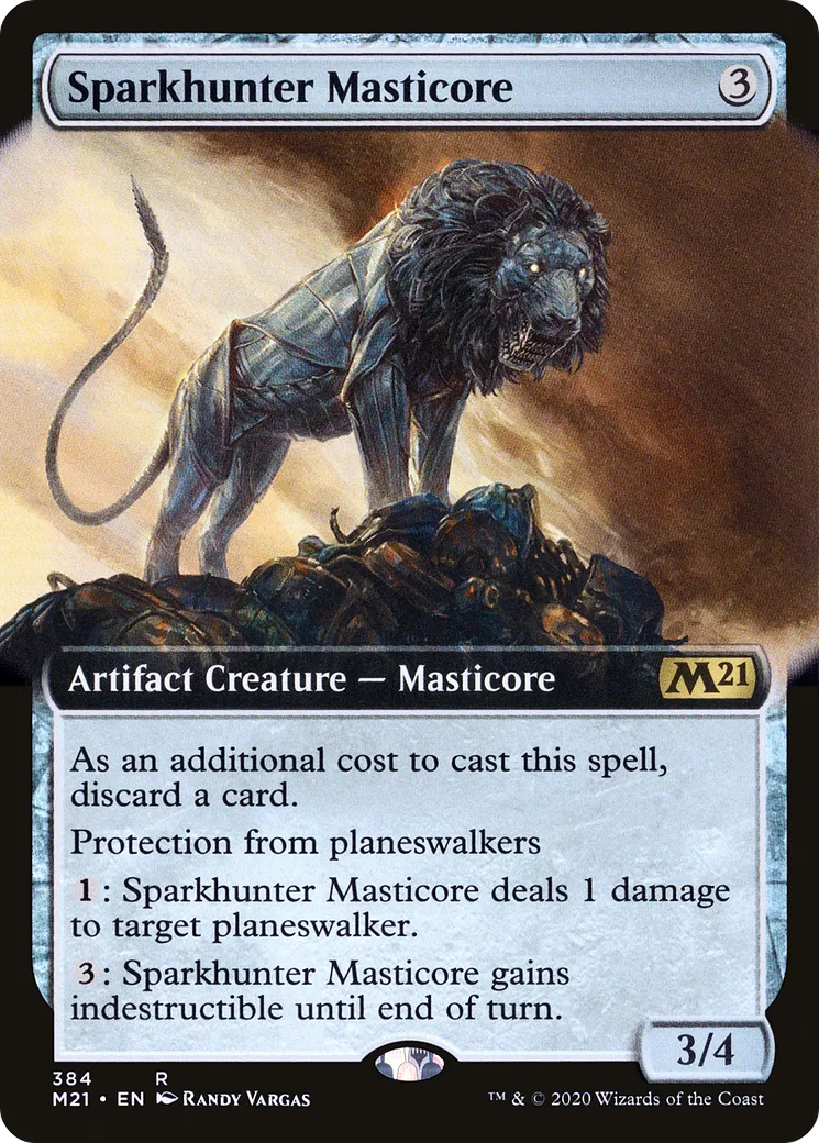 Sparkhunter Masticore — Core Set 2021 — Magic: The Gathering