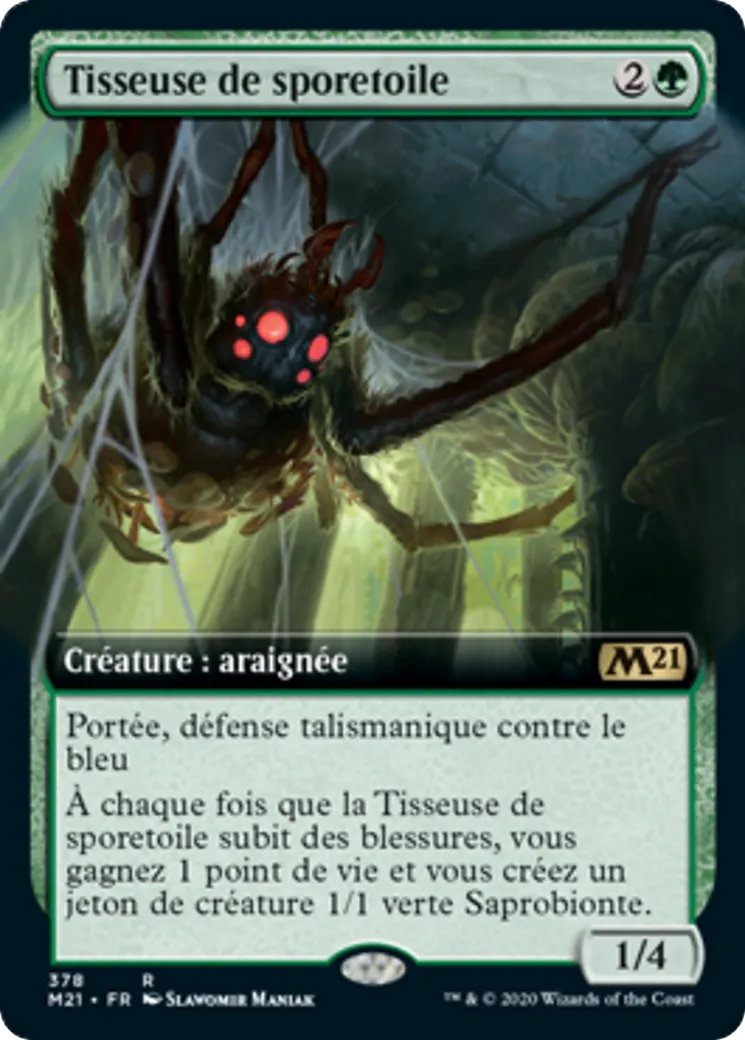 Tisseuse de sporetoile — Core Set 2021 — Magic: The Gathering