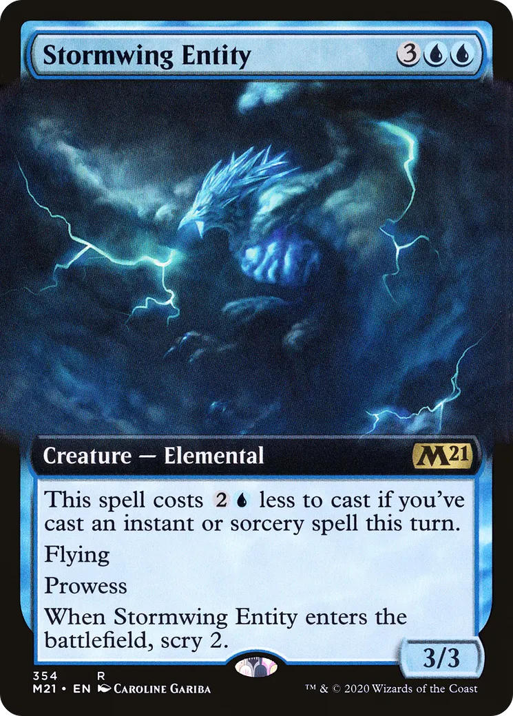 Stormwing Entity from Core Set 2021 - Magic: The Gathering
