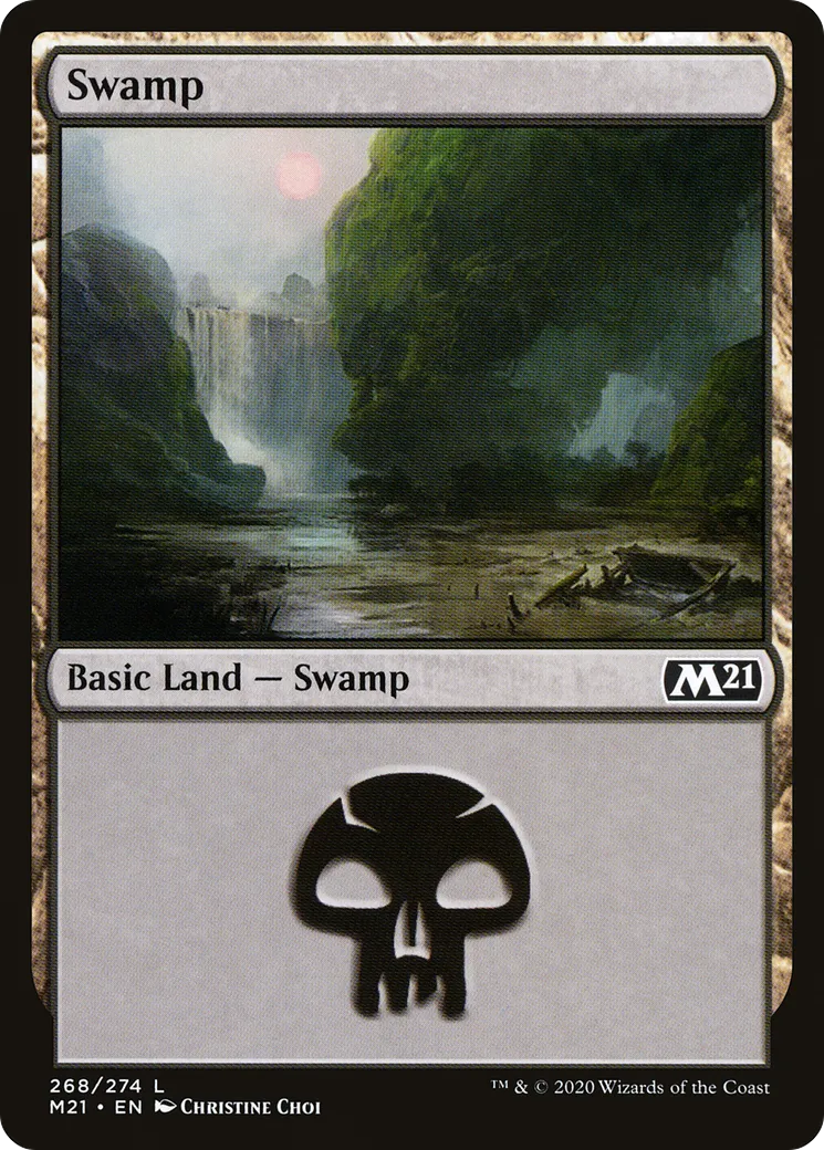 Swamp — Core Set 2021 — Magic: The Gathering