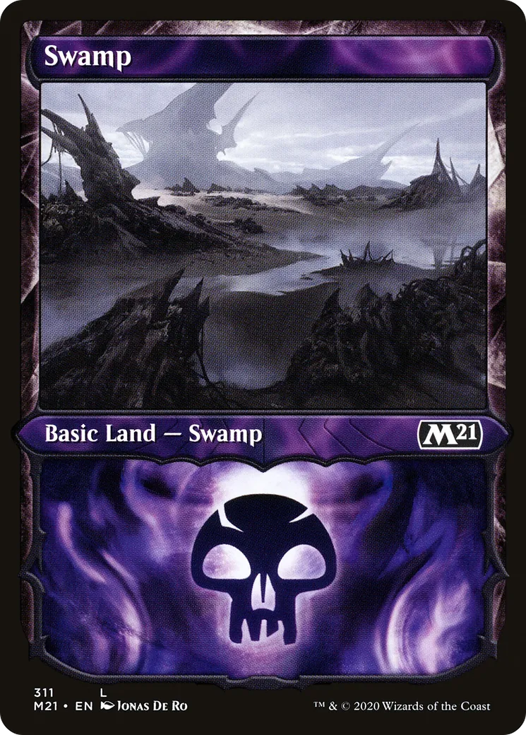 Swamp — Core Set 2021 — Magic: The Gathering