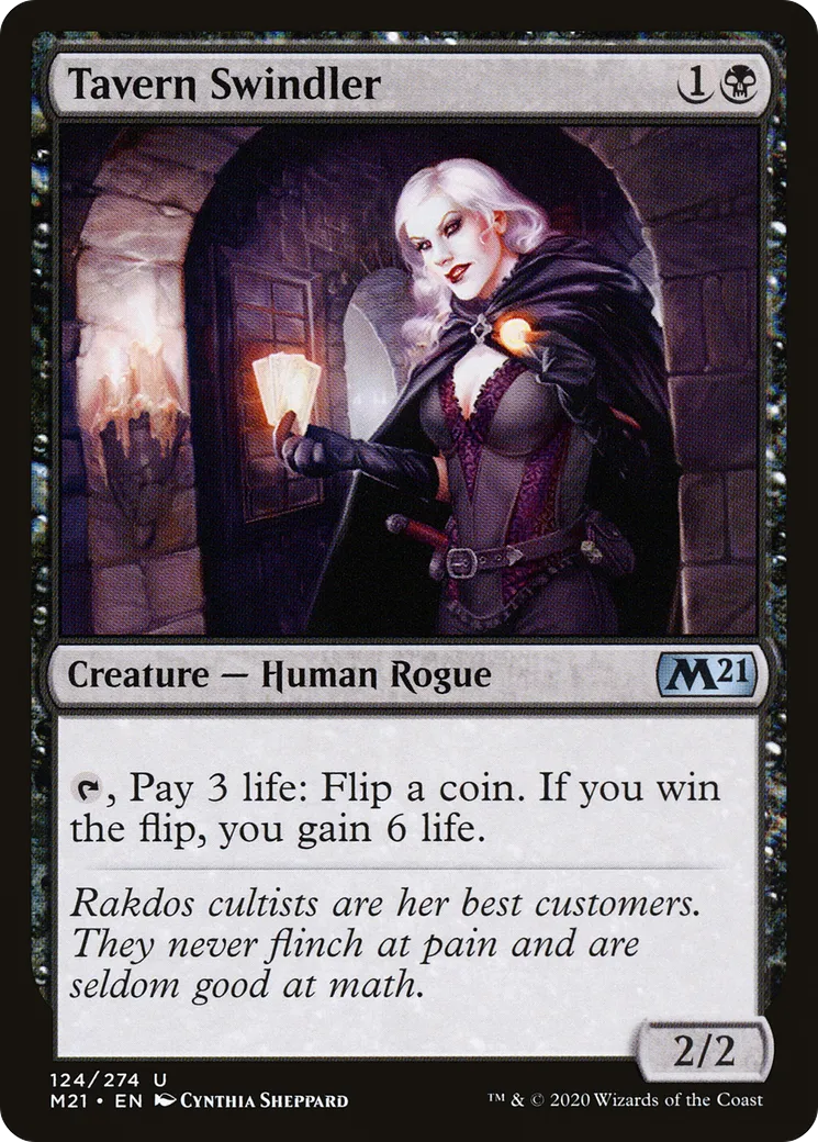 Tavern Swindler — Core Set 2021 — Magic: The Gathering