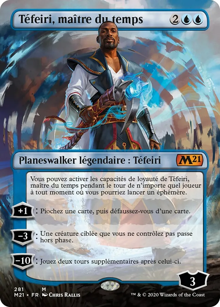 Téfeiri, maître du temps — Core Set 2021 — Magic: The Gathering