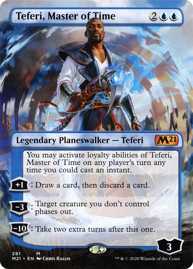 Teferi, Master of Time — Core Set 2021 — Magic: The Gathering