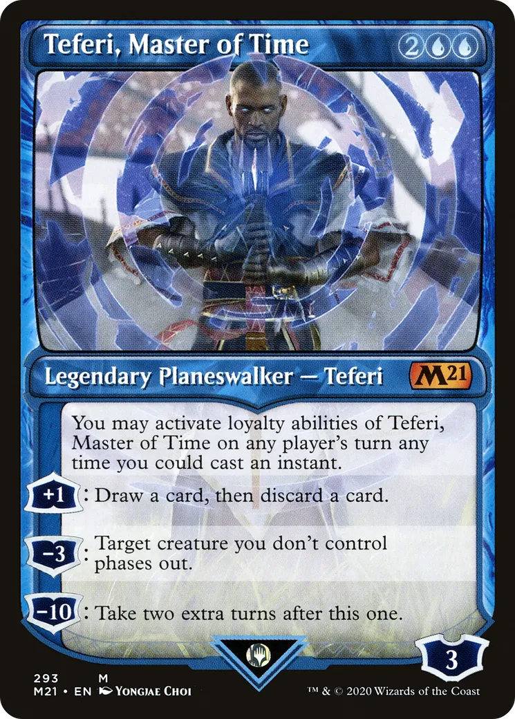 Teferi, Master of Time — Core Set 2021 — Magic: The Gathering