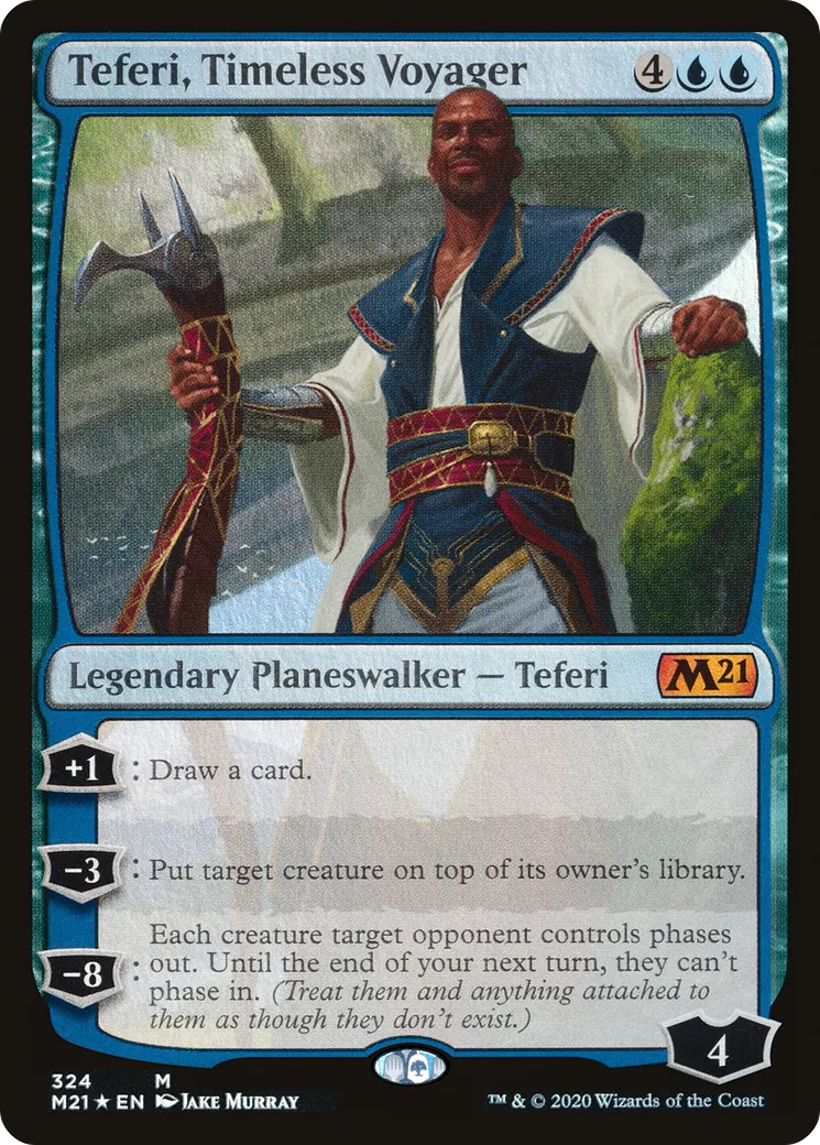 Teferi, Timeless Voyager — Core Set 2021 — Magic: The Gathering